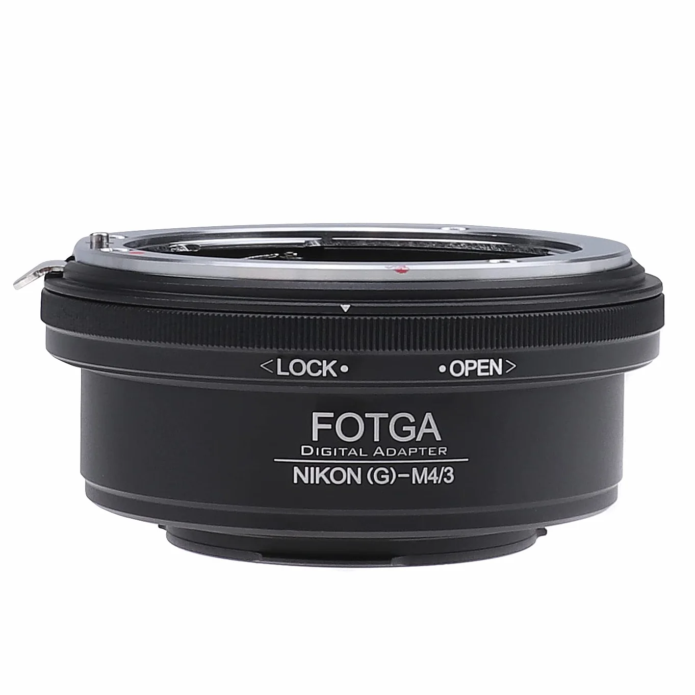 Hersmay Anello adattatore per obiettivo Nikon G F AI AIS su Micro Four Third MFT M4/3 Mount Camera per Panasonic G3 G10 GF1 GF2 GF3 GH2 GH4 GH5S per Olympus E-P3 E-PL1 E-PL2 Pen E-M5 Mark II E-M10