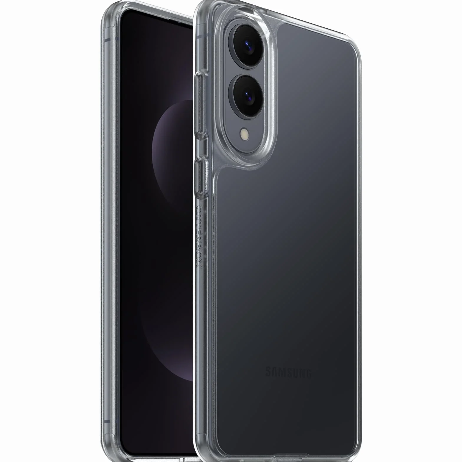 OtterBox Cover per Samsung Galaxy S25 Edge, React Series, Resistente a Shock e Cadute Fino, Cover Ultrasottile, Testata a Norme Mil-Std 810G, Transparente