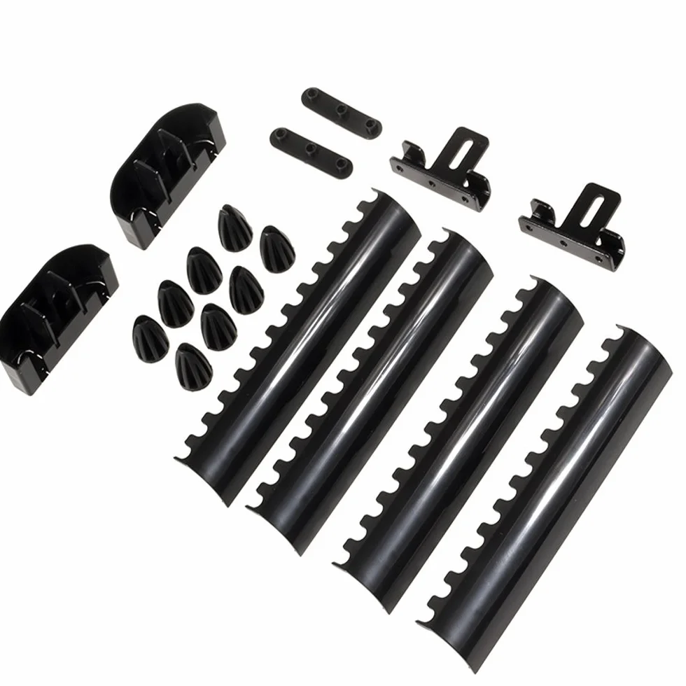 Maclean MC-662 Supporto DVD da Parete con Dopia Mensola in Vetro Scaffale da Muro Console PS3 PS4 Xbox
