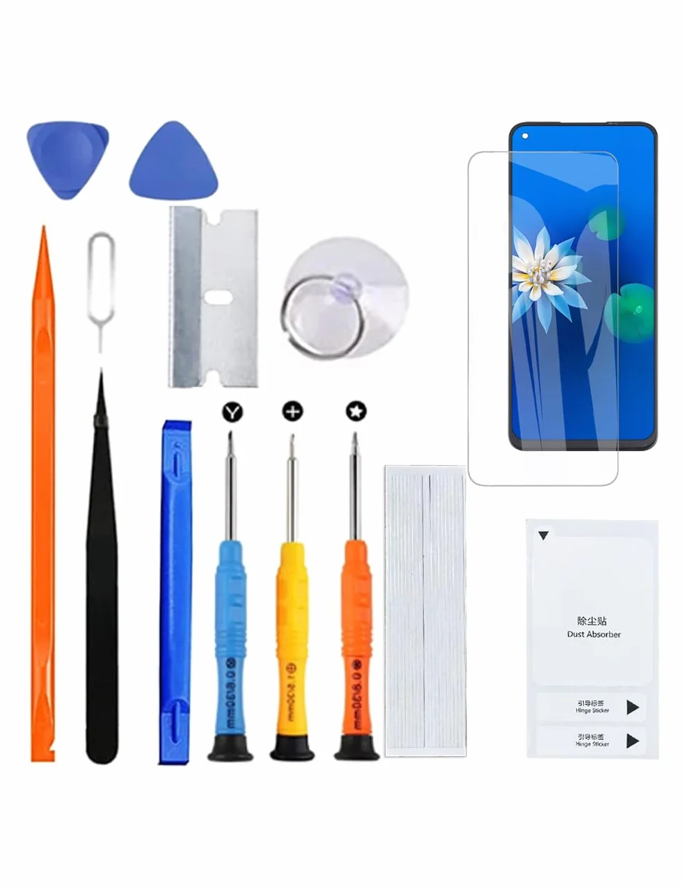 H&LYCYJ Display Schermo per Oppo A54 5G/A74 5G/A93 5G CPH2195 OPG02 PCGM00 PEHT00 LCD Schermo Sostituzione Assembly con kit