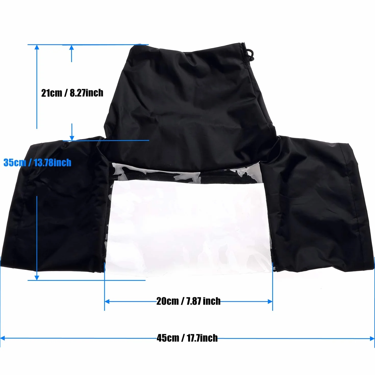 Telecamera Coperture Parapioggia Impermeabilile Professionale Morbido Nero Telecamera Copertura per tutte Le Telecamere SLR DSLR