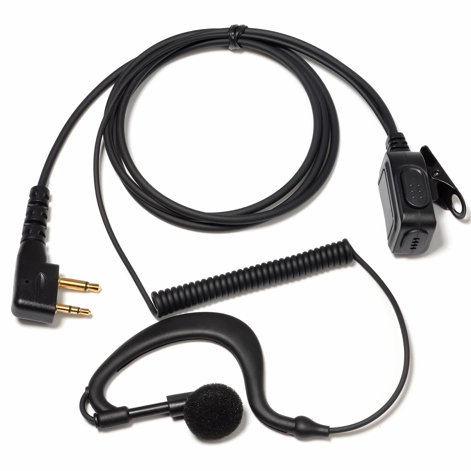 Auricolari radio G7 G7 XTR G9 Pro Plus G5 G6 G8 XT30 XT50 XT60 XT70 ALAN42 ALAN52 M24 M48 PMR446 2 Pin Walkie Talkie CB Accessori con microfono PTT (2 pezzi)
