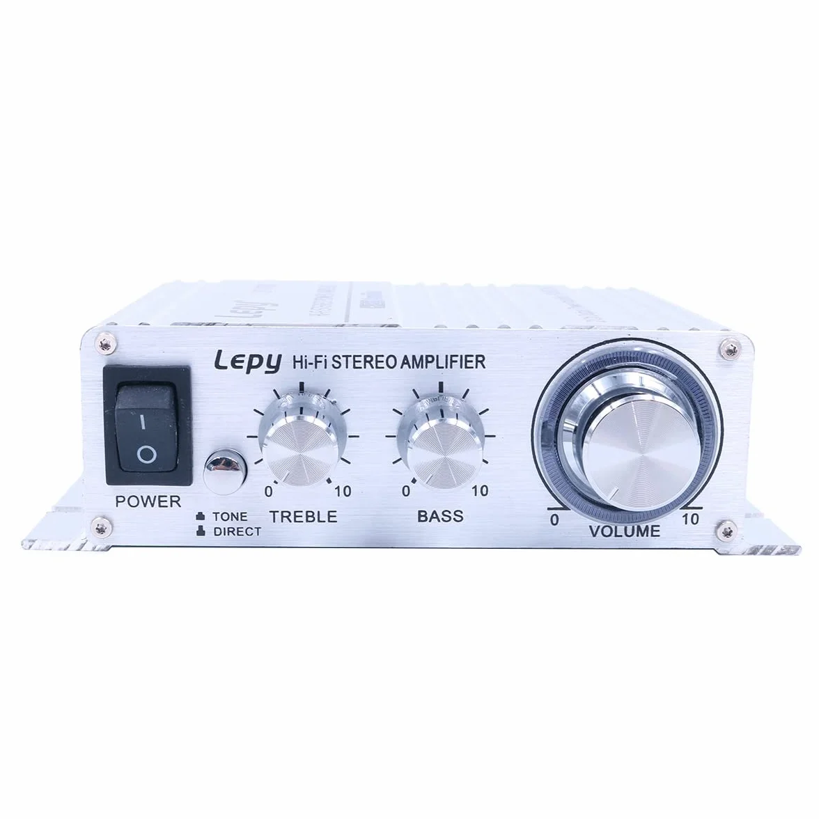 DollaTek LP-V3S 25Wx2 Amplificatore + Protezione Ritardata HiFi con Alimentazione 5A Compatibile con Computer, Cellulari o Lettori MP3 DAC ecc - Argento