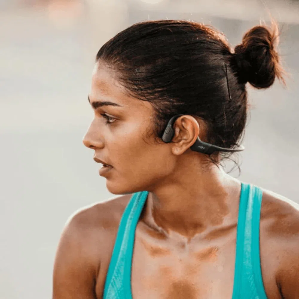 AFTERSHOKZ OPENRUN Mini Cuffie Nero