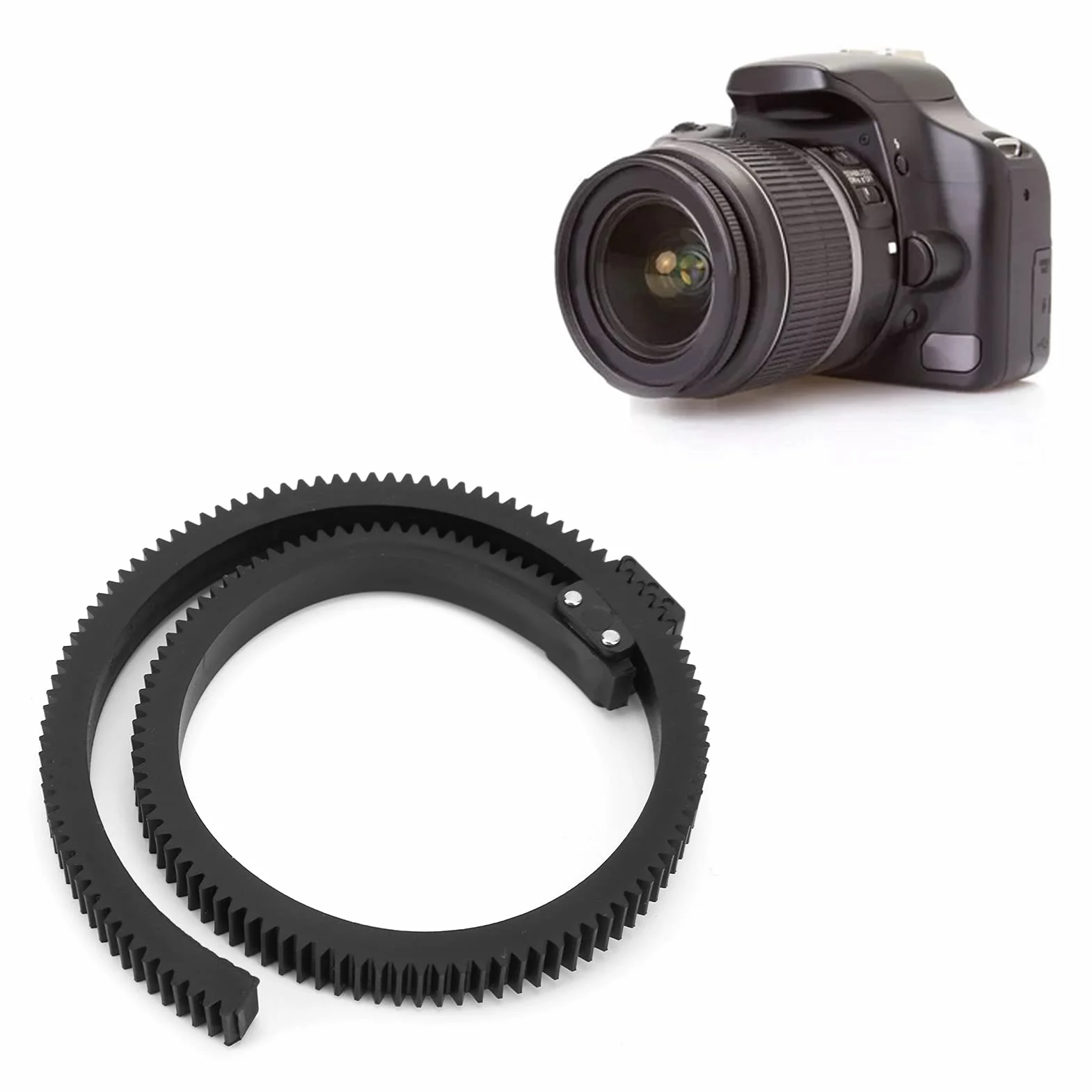 92mmL'obiettivo Segui L'anello di Messa a Fuoco Anello di Ingranaggio dello Zoom Len Gear Ring Follow Focus Anello Flessibile della Cinghia Dell'ingranaggio Cintura Regolabile Follow Focus