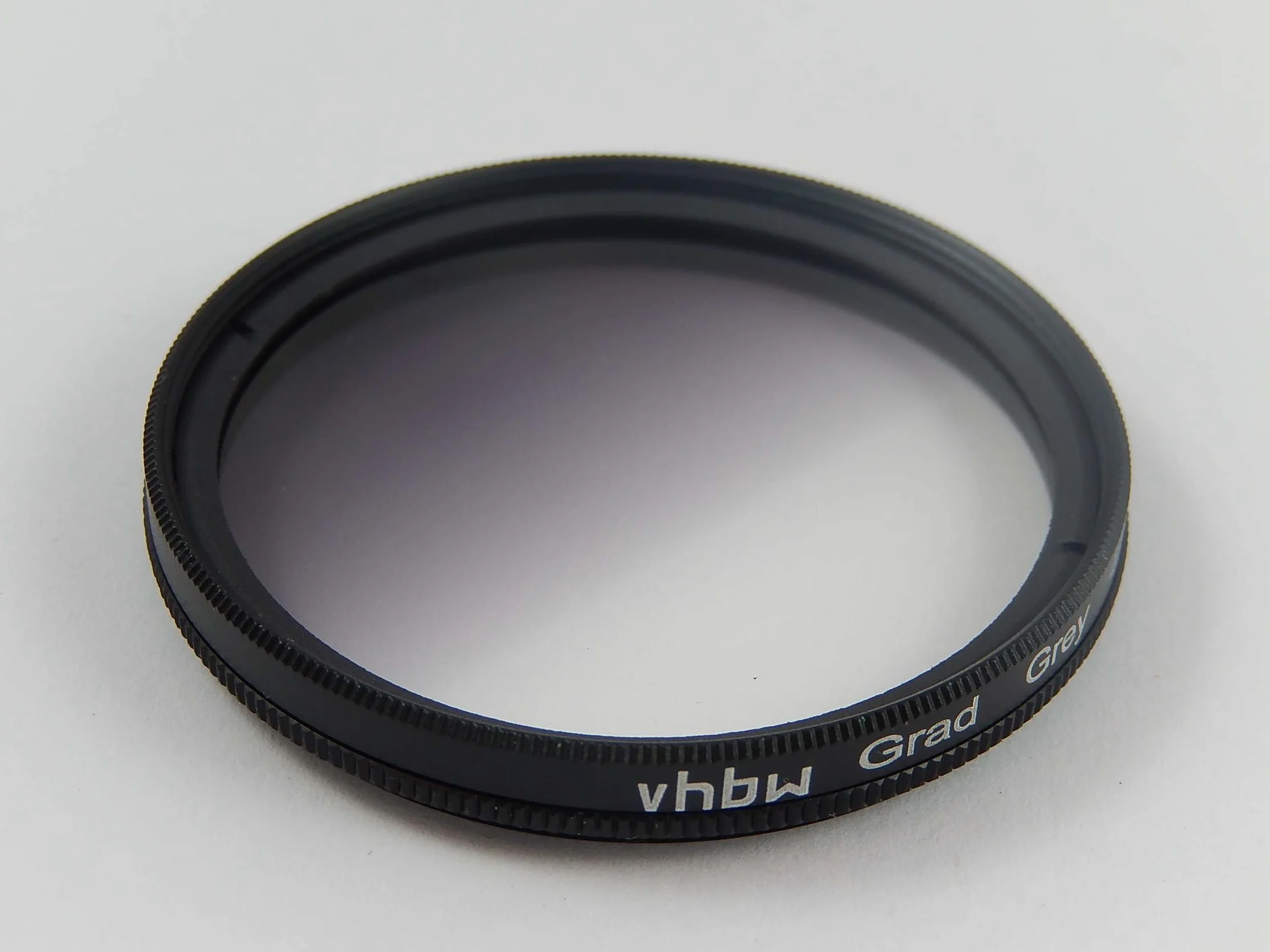 vhbw filtro graduato universale compatibile con obiettivi di fotocamere con attacco da 49mm - Filtro a gradazione di colore, grigio