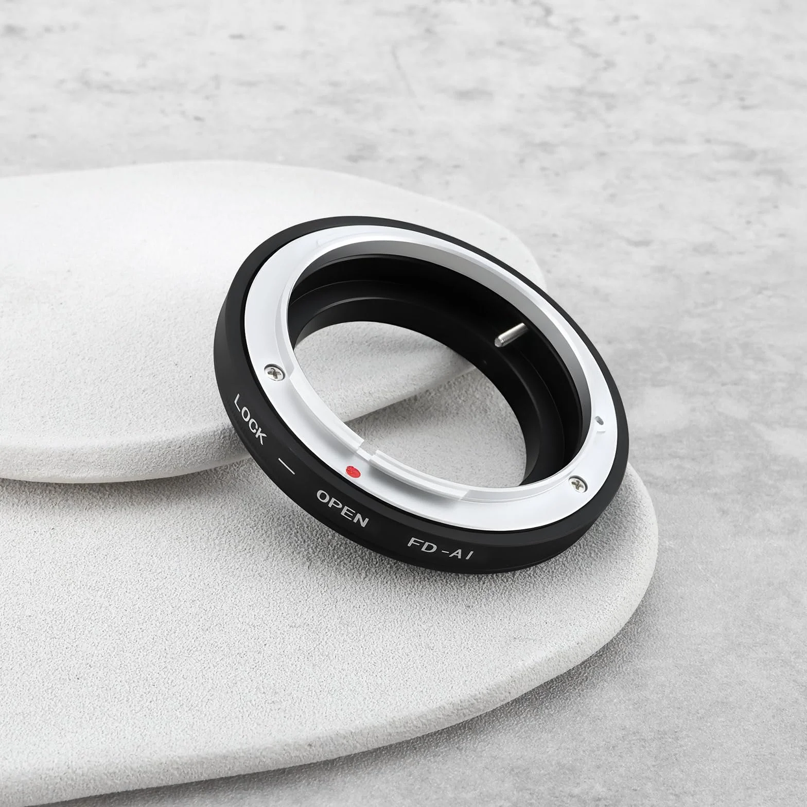 Anello adattatore per fotocamera FD-AI compatibile con obiettivo Canon FD compatibile con adattatore Nikon AI Mount