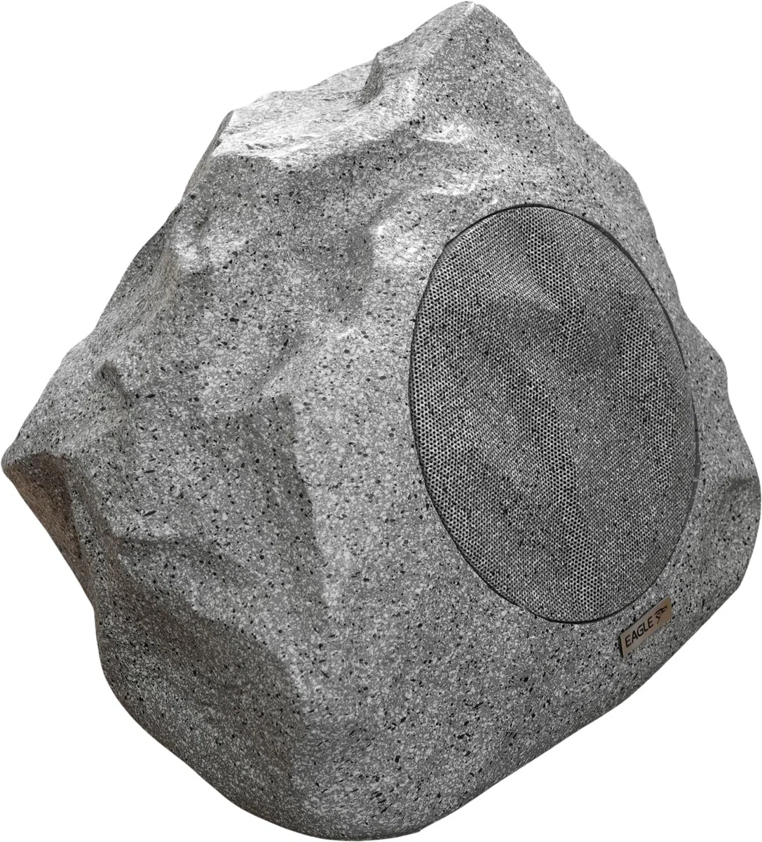 Eagle Altoparlante da giardino resistente alle intemperie, linea 100 V per esterni, con configurazione full-range o coassiale, opzioni di alimentazione 30 W, design Natural Rock