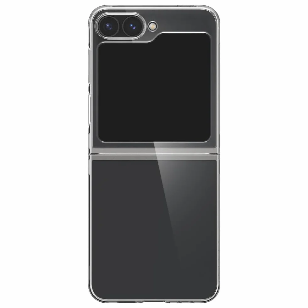 Spigen Cover Air Skin Compatibile con Samsung Galaxy Z Flip 7 FE e Samsung Galaxy Z Flip 6 - Trasparente