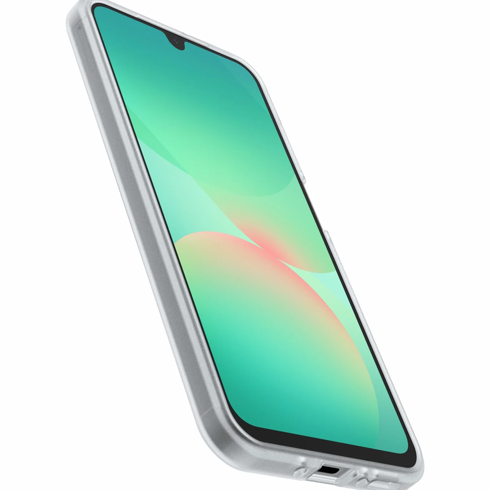 OtterBox Cover per Samsung Galaxy A26 5G, Sleek Case Series, Resistente a Shock e Cadute Fino, Cover Ultrasottile, Testata a Norme Mil-Std 810G, Trasparente, Senza Retail Package