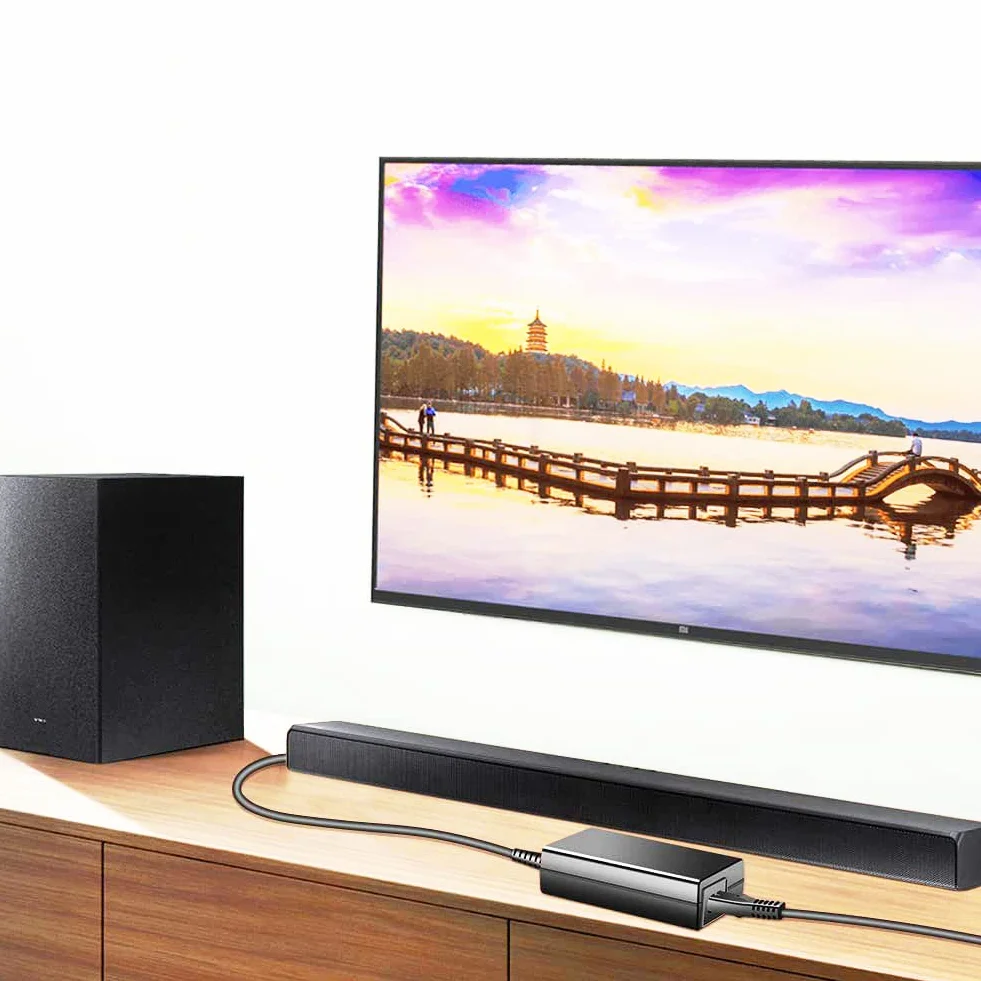 KFD 24V Alimentatore Caricatore Per Samsung A650 HW-A650 HW-F550 HW-H355 HW-H750 A6024_DSM A6324_DSM Soundbar HW-K850 HW-K950 HW-M4500 HW-M360 HW-M4510 Samsung DC24V Soundbar Caricabatterie