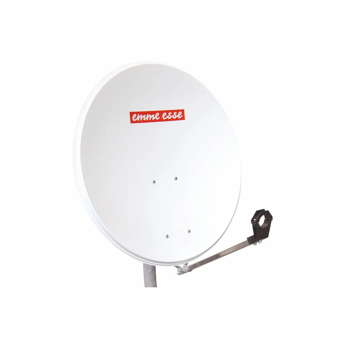 Emme Esse Parabola satellitare 60 cm acciaio bianco