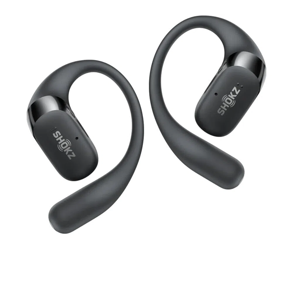 Ecouteurs sans fil Shokz OpenFit 2 à conduction aérienne Noir