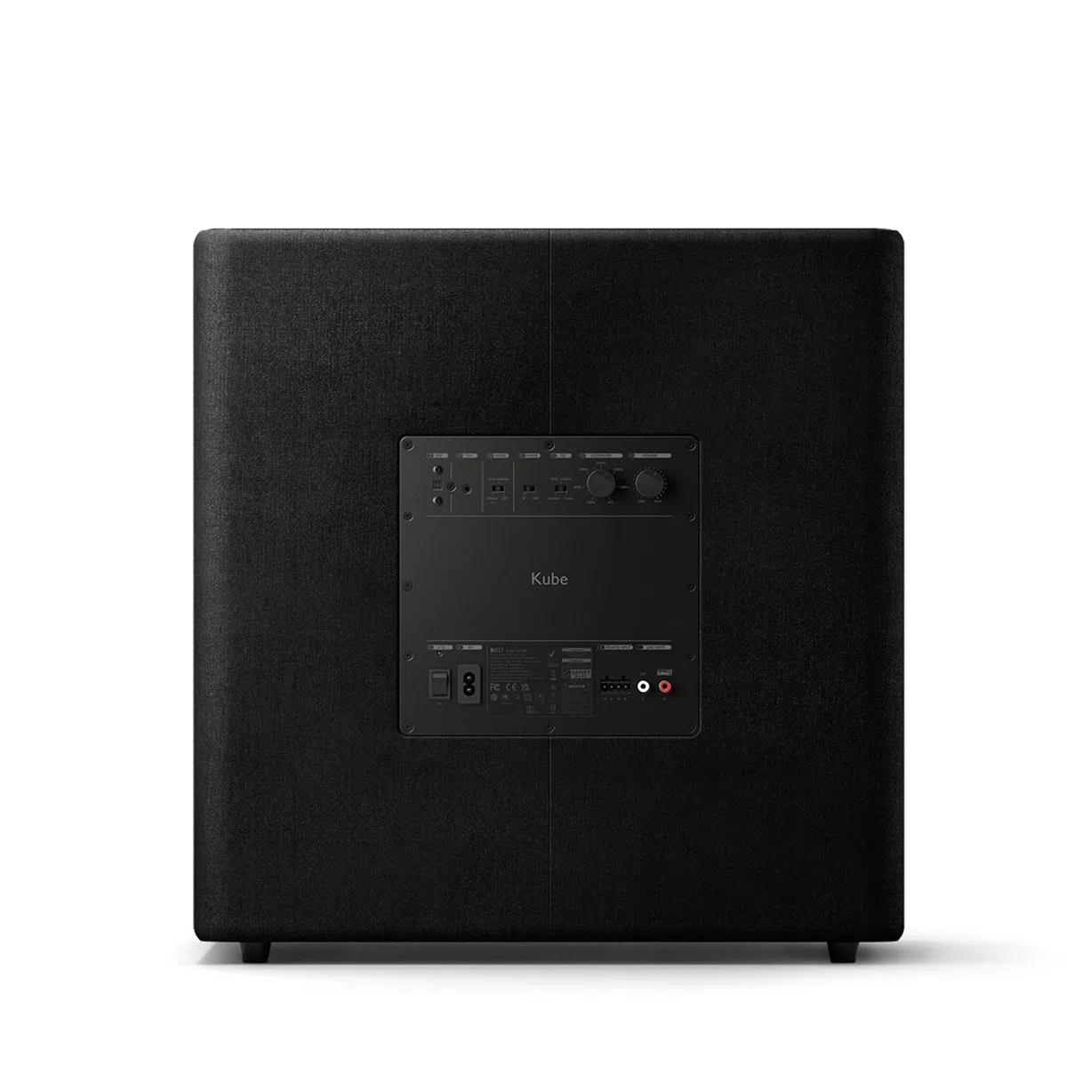 KEF Kube 15 MIE - Subwoofer alimentato da 38 cm per Home Theater e HiFi
