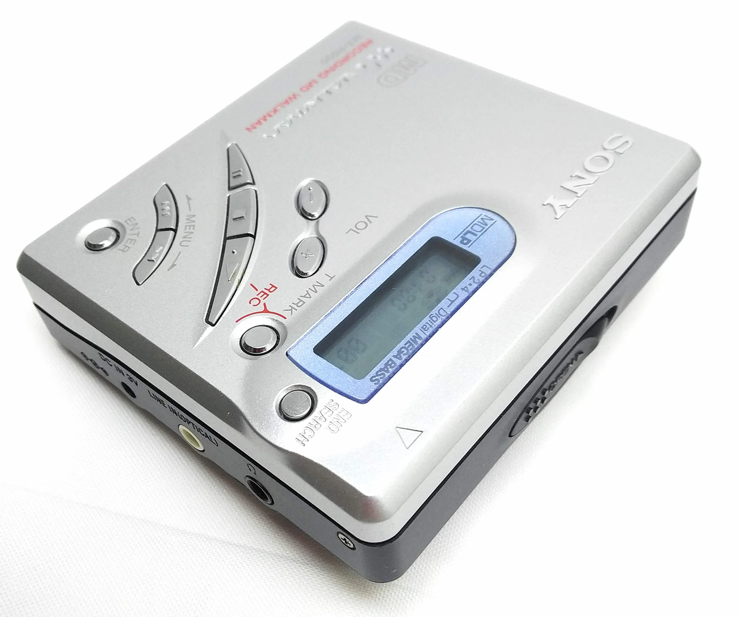 Sony MZ-R500/S Lettore Registratore MD Argento