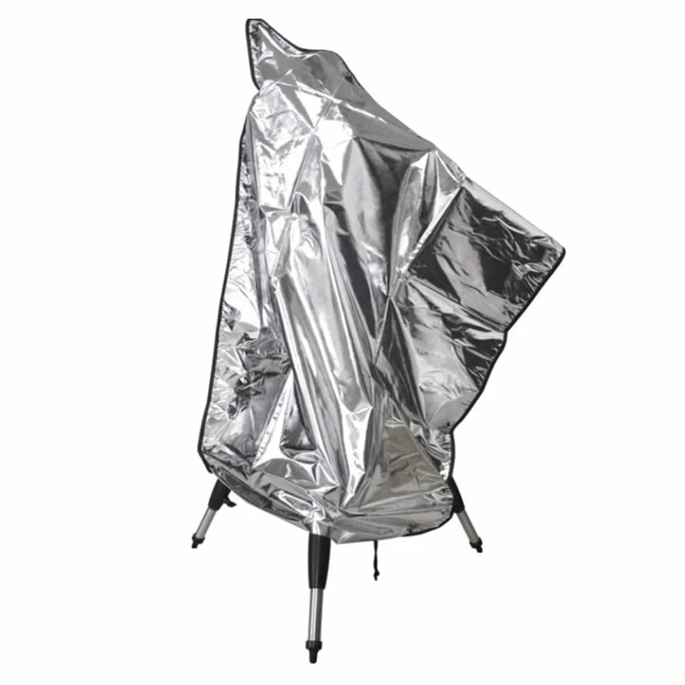 Besttoolifes Copertura per telescopio per telescopi di grandi dimensioni, copertura per telescopio astronomico da esterno, con coulisse regolabile, impermeabile, 160 x 120 cm