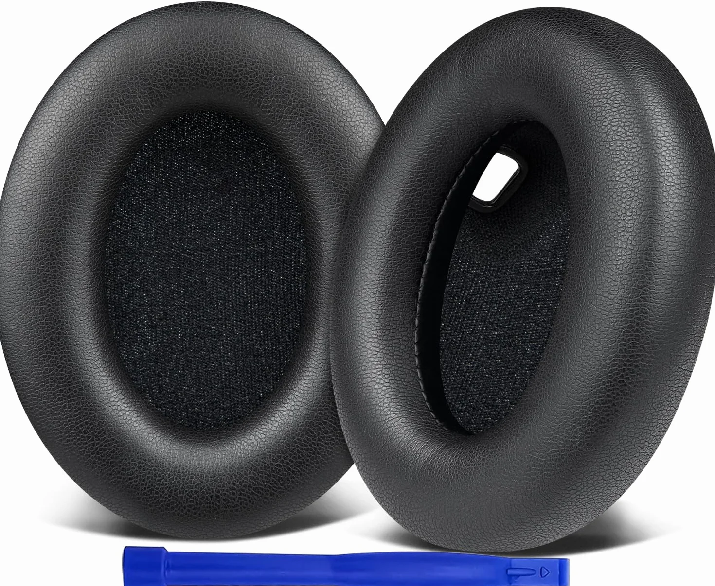 SOULWIT Cuscinetti Auricolari di ricambio per Sony WH-1000XM4 (WH1000XM4), Padiglioni con schiuma antirumore, spessore aggiunto, senza influire sul sensore - Nero