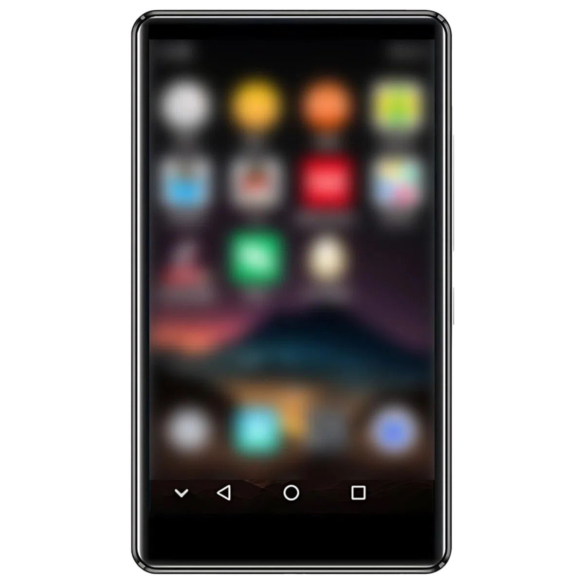 Lettore MP3 con WiFi Wireless, lettore musicale Android, 3+32 GB, schermo da 4 pollici, Dual Direction Type-C, in lega di zinco, scheda TF espandibile fino a 1 TB, include custodia protettiva