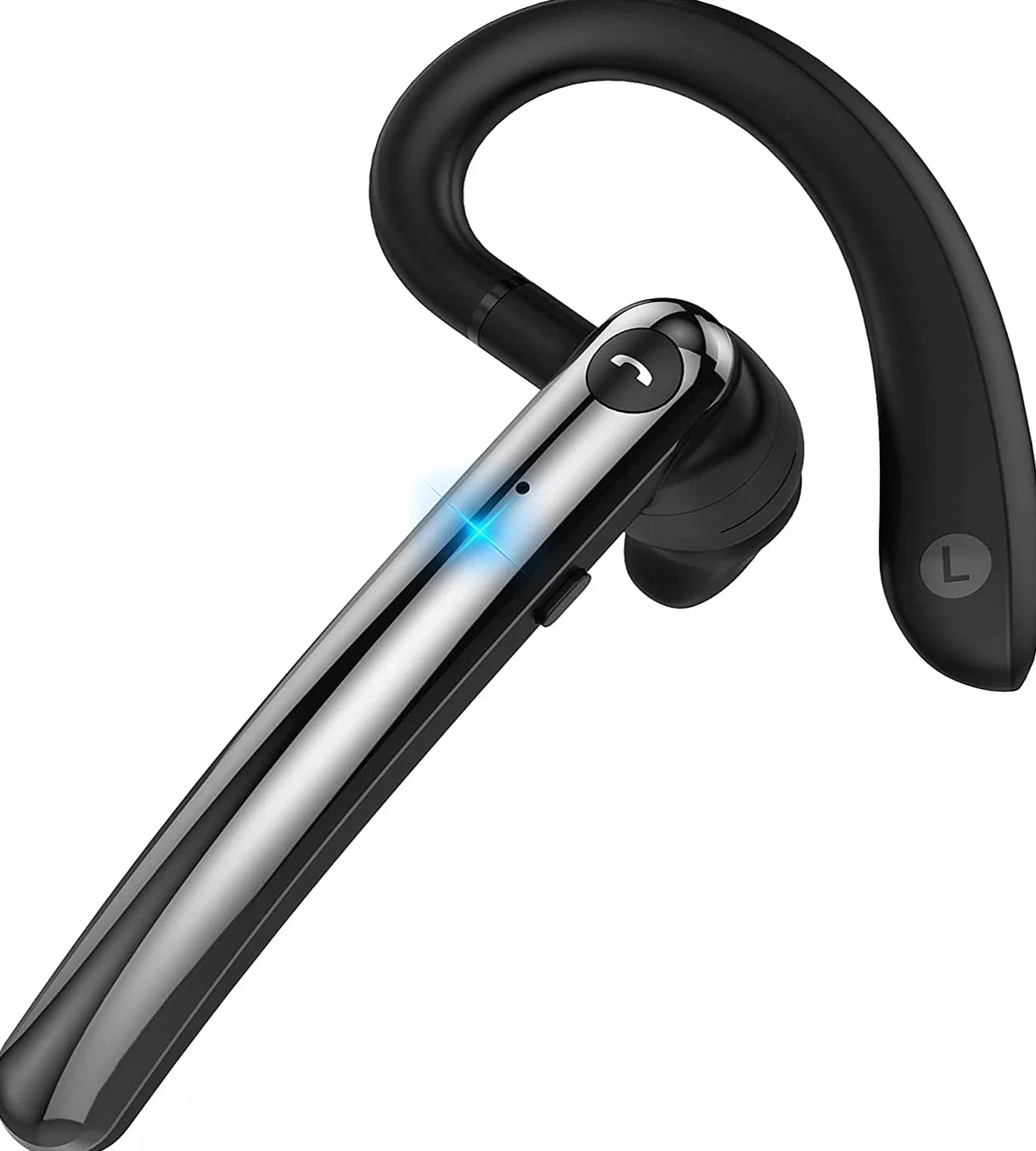 LESUN Auricolari Bluetooth 5.0 con Doppio Microfono, Cuffie Wireless Vivavoce Avanzate con Chiamata Vocale Super Chiara, Audio Hi-Fi e Esperienza Ultraleggera Per Lavoro/Ufficio/Guida