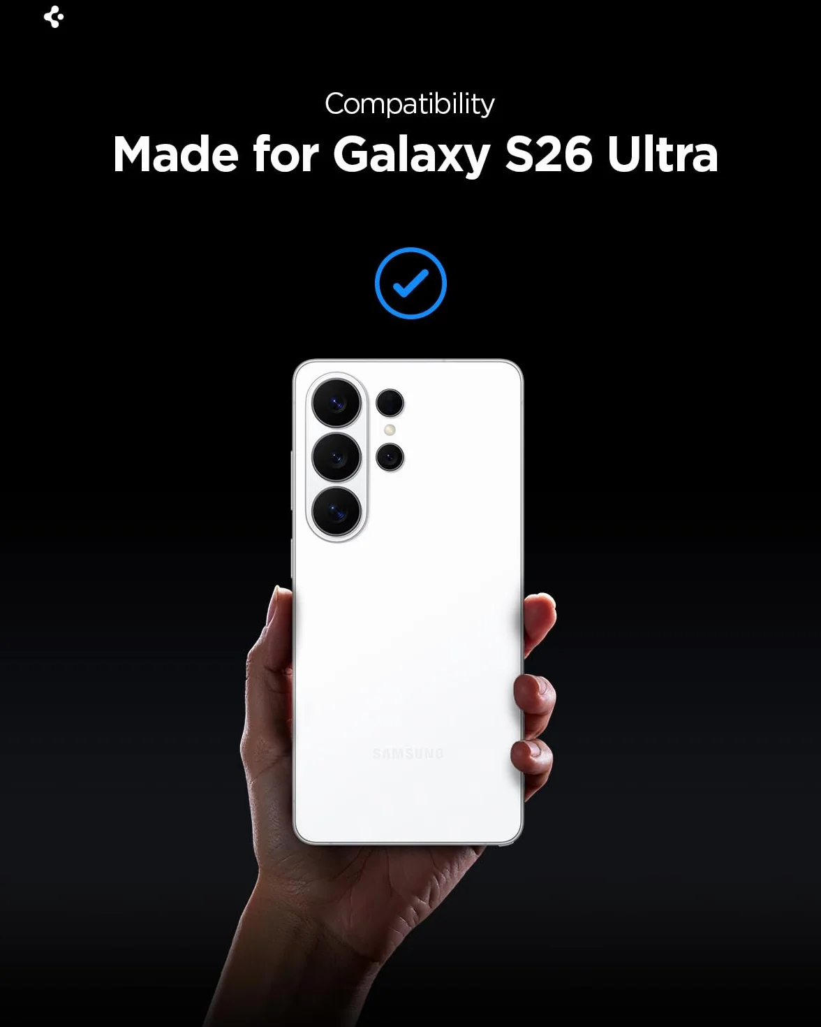 Spigen Glas.tR EZ Fit Pro Vetro Temperato compatibile con Samsung Galaxy S26 Ultra, 2 Pezzi, Anti-graffio, Cristallino, Custodia Compatibile, Durezza 10H+ Pellicola prottetiva