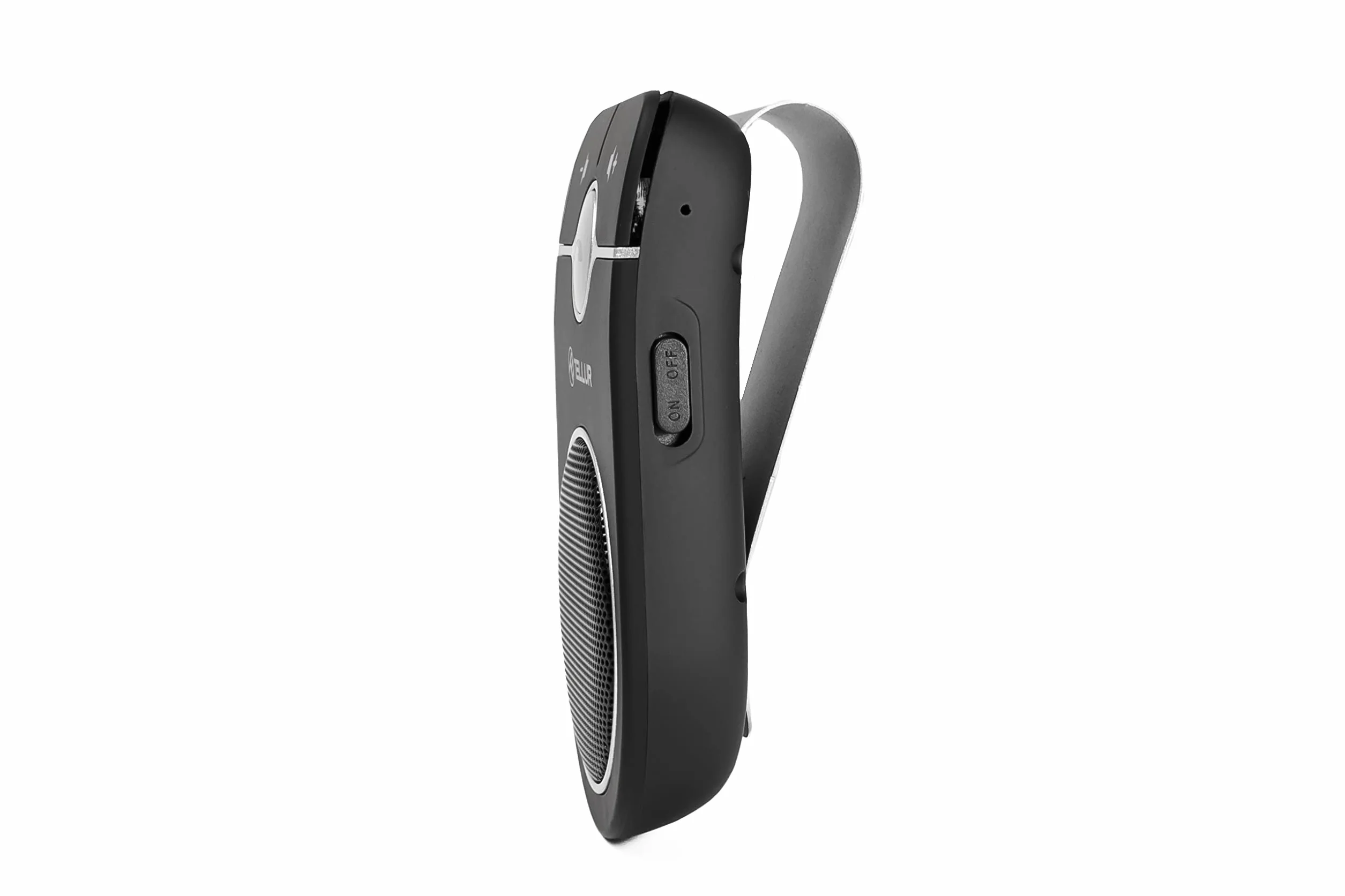 TELLUR CK-B1 Vivavoce Bluetooth per Auto, Sensore di Movimento per Accensione/Spegnimento Automatico, Microfono con Cancellazione dell'Eco e Cancellazione del Rumore, Siri e Google, Multipunto