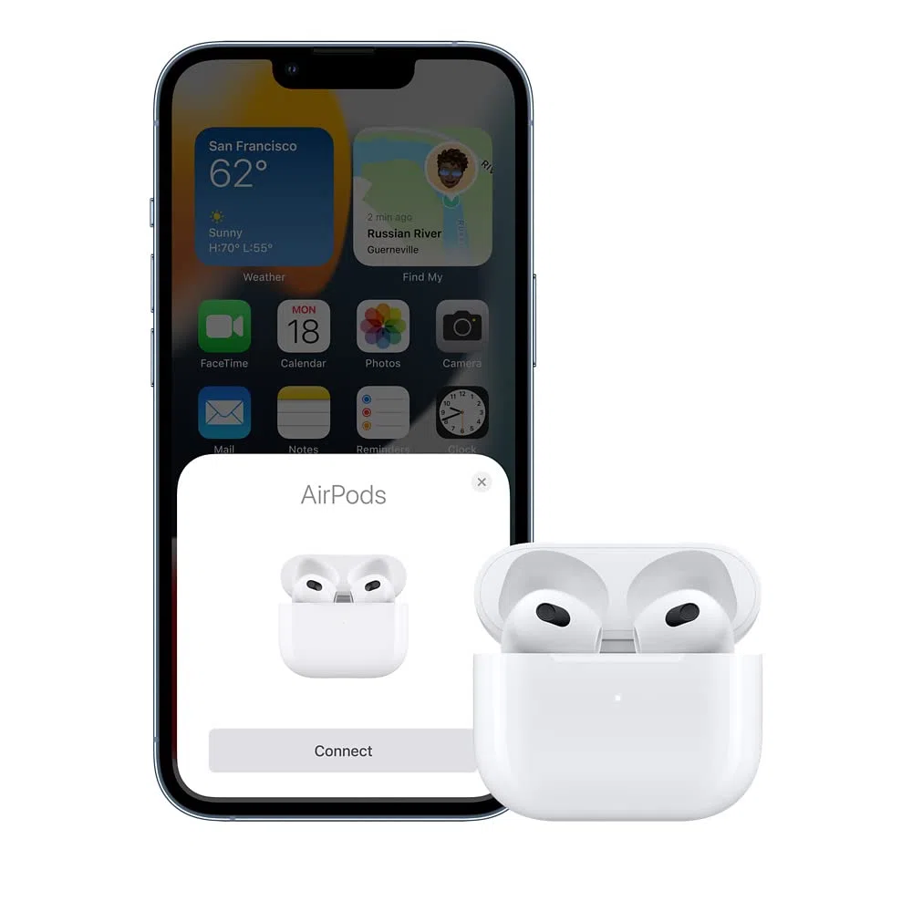 AirPods Elettronica, Bianco, Unica