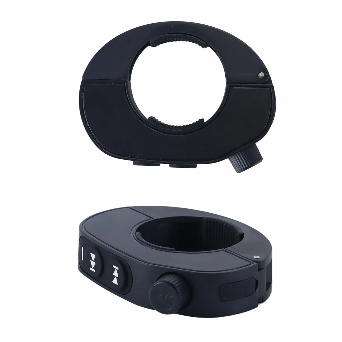 Pulsante multimediale Bluetooth wireless per manubrio della motocicletta, telecomando impermeabile IPX6, controller musicale per volante per bici e auto