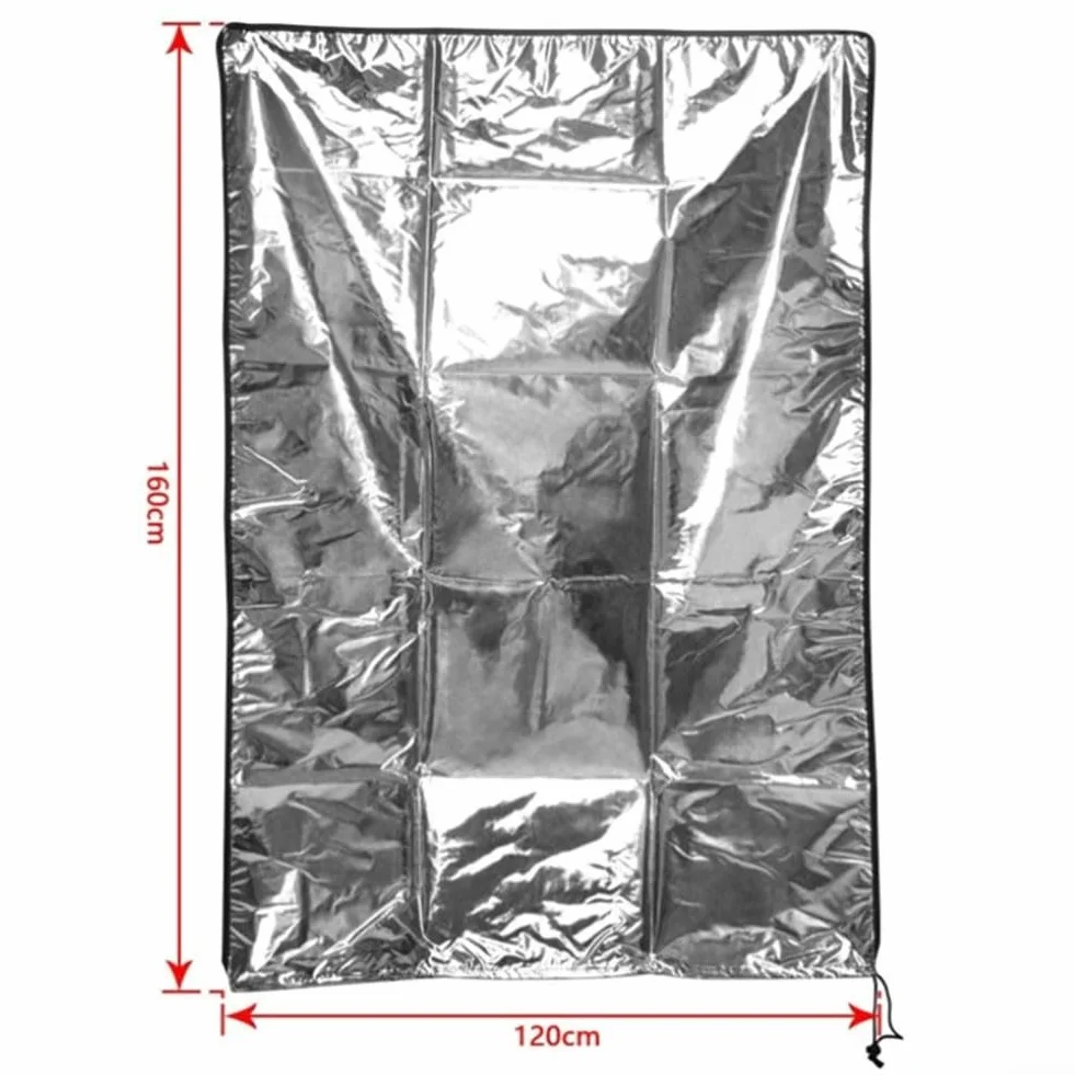 Besttoolifes Copertura per telescopio per telescopi di grandi dimensioni, copertura per telescopio astronomico da esterno, con coulisse regolabile, impermeabile, 160 x 120 cm