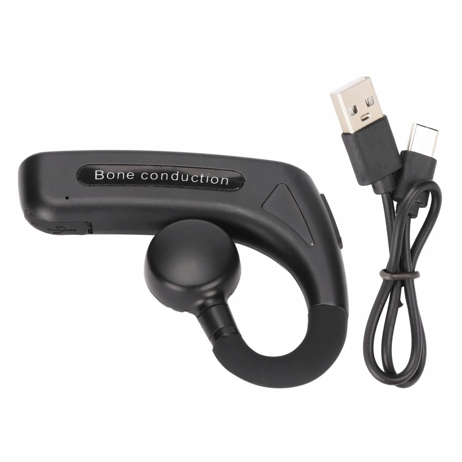 Auricolari Bluetooth 5.0, Cuffie Stereo Wireless, Auricolare Multifunzionale per Non Udenti con Microfono Vivavoce