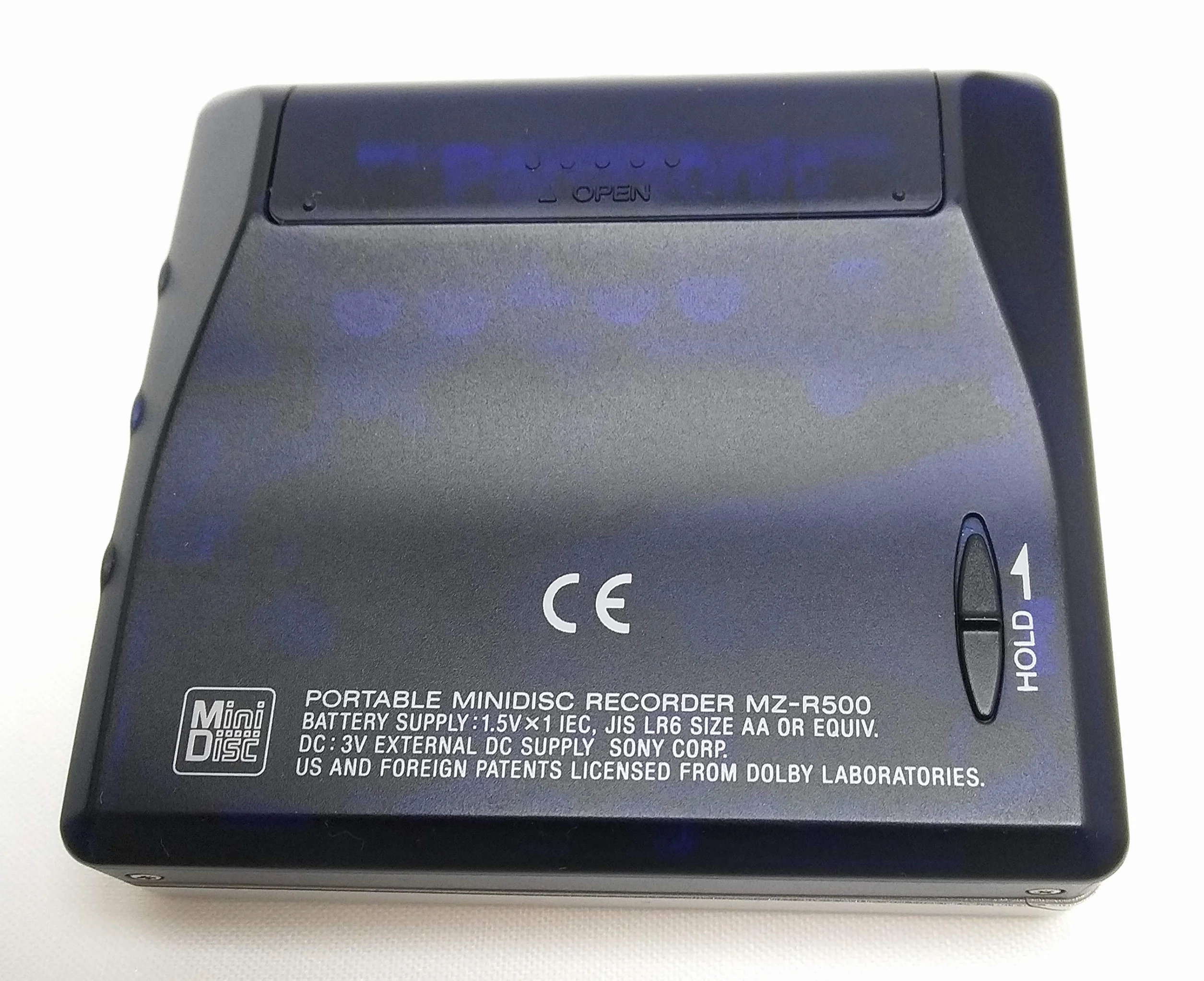 Sony MZ-R500/S Lettore Registratore MD Argento