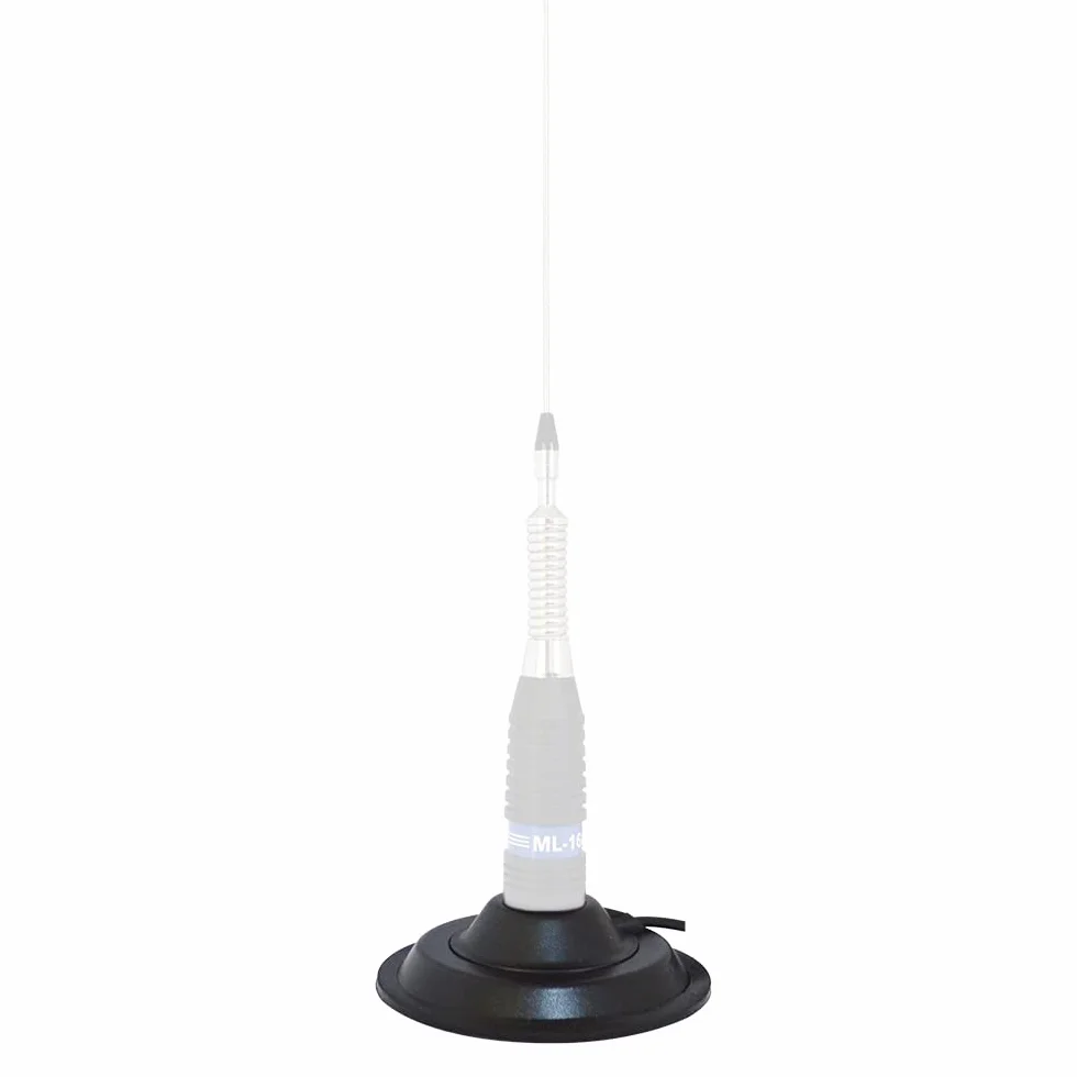 Supporto magnetico per antenna CB PNI 145/PL, 145 mm, cavo RG58 4 m e connettore PL259