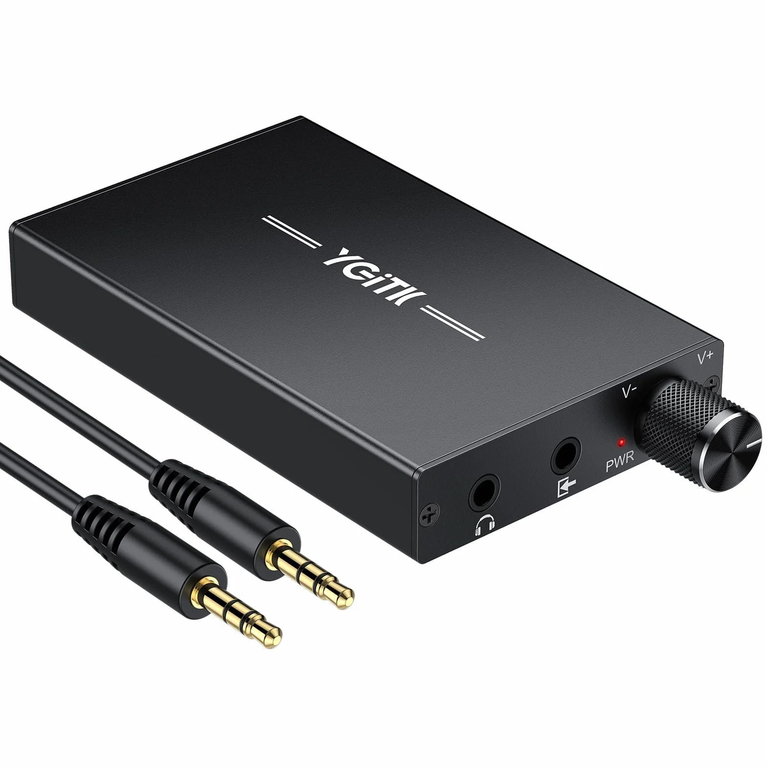 Amplificatore Hifi per Cuffie Portatile 16-300Ω, 1500mAh con 8h di Riproduzione, Interfaccia Type-C,Jack Audio 3.5mm,Carcassa in Alluminio,Compatibile con MP3/Smartphone/Laptop/PC