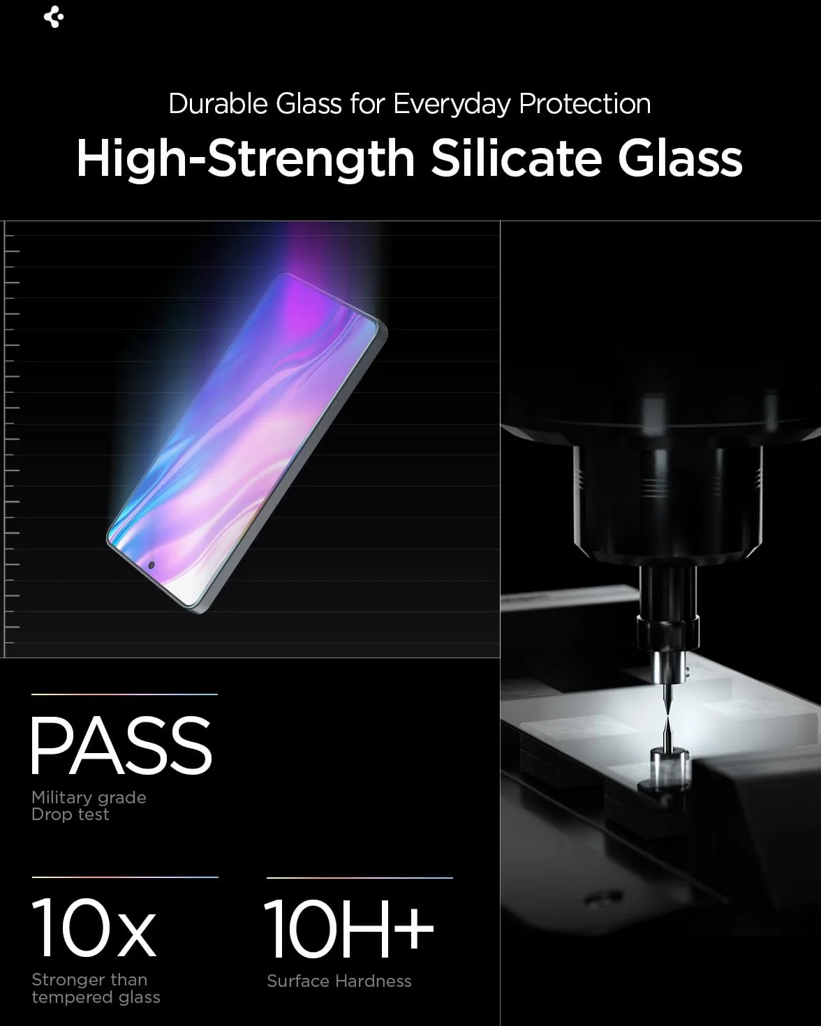 Spigen Glas.tR EZ Fit Pro Vetro Temperato compatibile con Samsung Galaxy S26 Ultra, 2 Pezzi, Anti-graffio, Cristallino, Custodia Compatibile, Durezza 10H+ Pellicola prottetiva